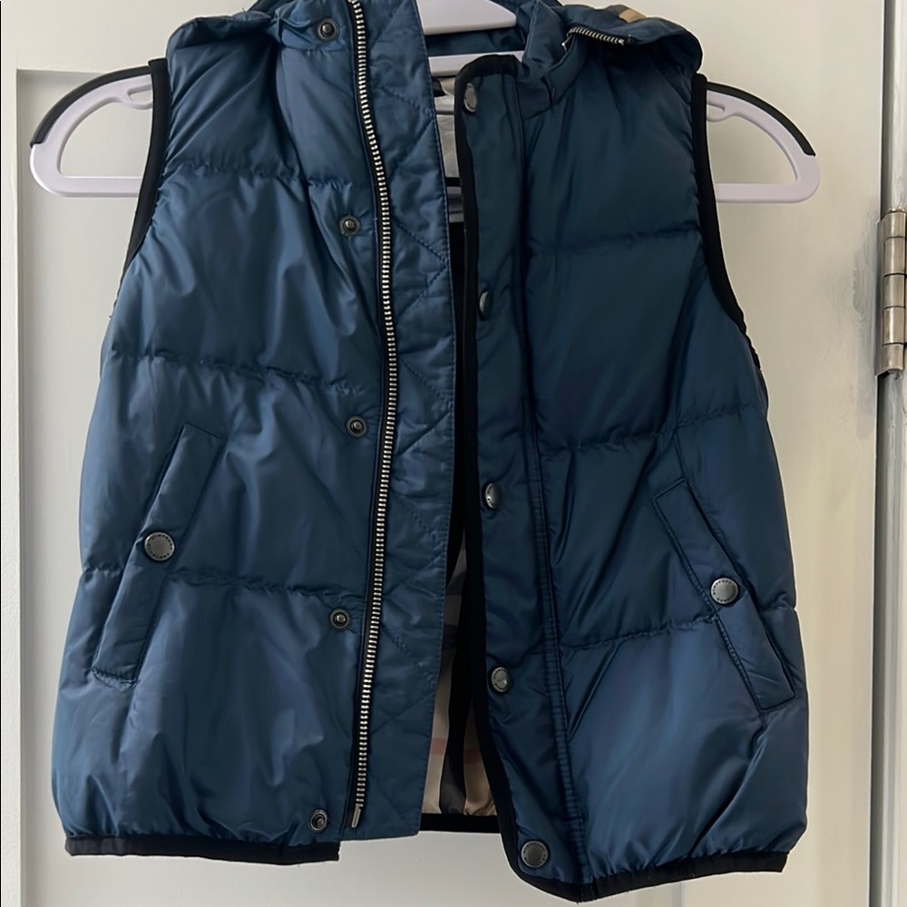 Blue Puffer Vest